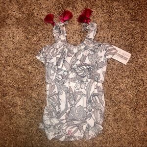 NWT Jessica Simpson tassel romper